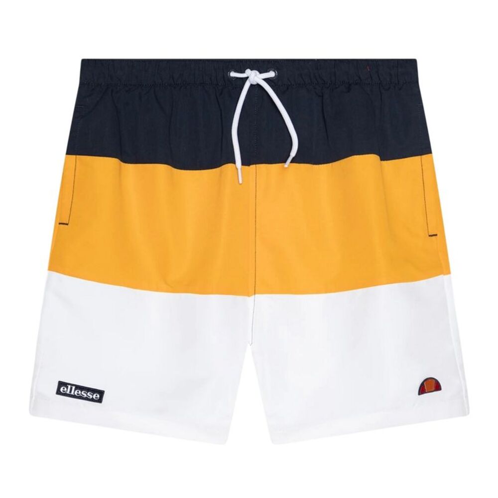 Ellesse Mens Swim Shorts / Navy/White/Yellow
